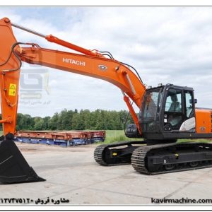 بیل مکانیکی Zaxis220LC در شرکت کویر ماشین اسپادانا