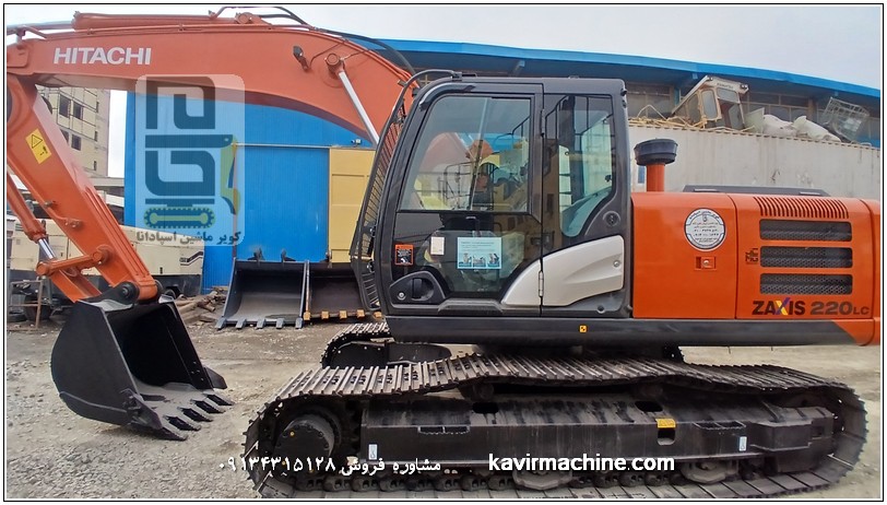 قیمت بیل مکانیکی هیتاچی ZX220-5G بیل مکانیکی هیتاچی ZX220-5G