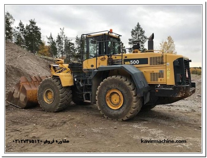 The price of loader Komatsu 500 line 3 