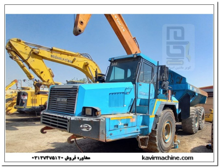 دامپتراک HM400-1 کوماتسو در شرکت کویر ماشین اسپادانا