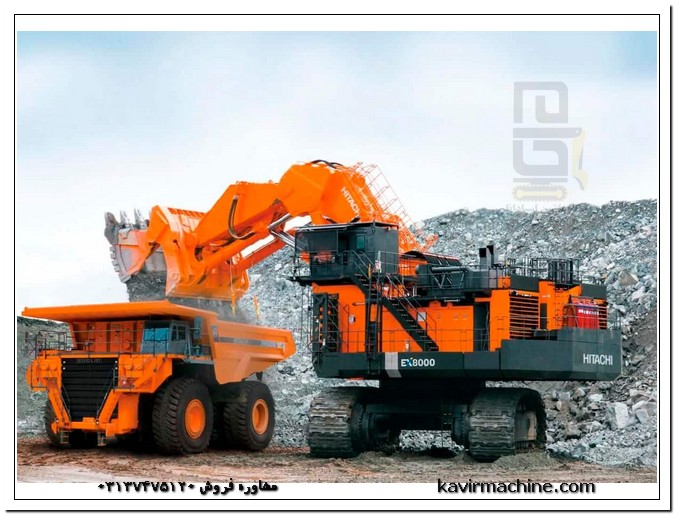 بیل مکانیکی غول پیکر هیتاچی EX8000-7