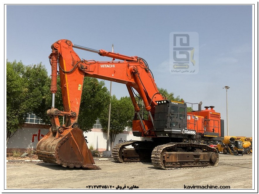 بیل مکانیکی هیتاچی EX1200-7 . کویر ماشین اسپادانا