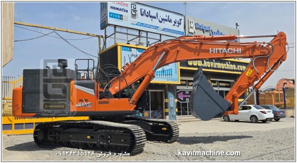 Hitachi ZX490-7G excavator at Kavir Machine Spadana Company