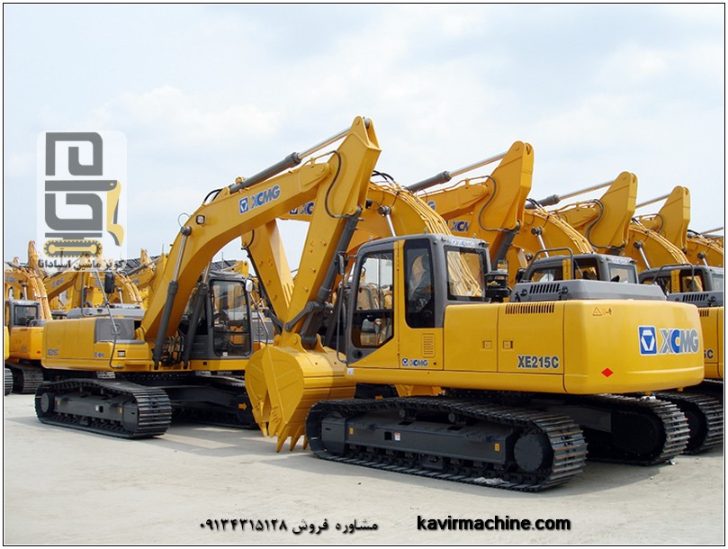 بیل مکانیکی XCMG XE215 ،قیمت بیل 215 xcmg