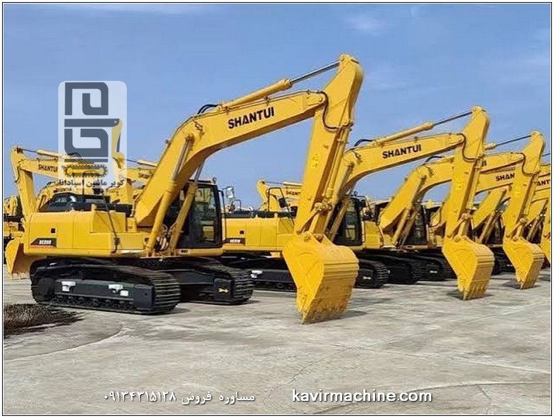 کاربردهای بیل مکانیکی شانتویی 360 . فروش بیل 360 شانتویی