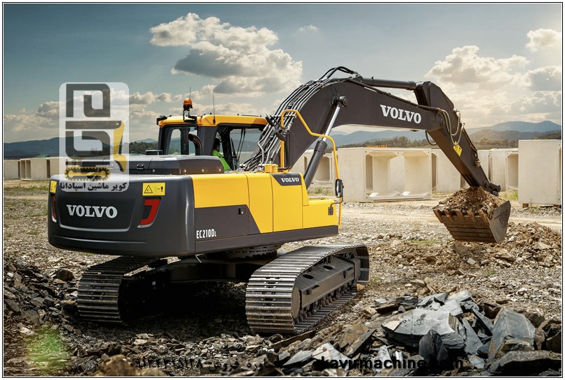 بیل ولوو EC210B ؛ بررسی مشخصات فنی، مزایا و قیمت 5 مصرف سوخت ولوو EC210B