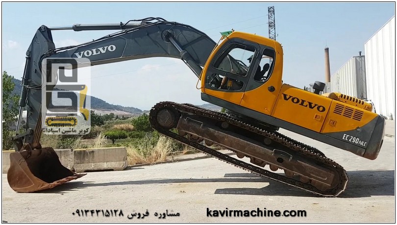 مقایسه ولوو EC290B با رقبا