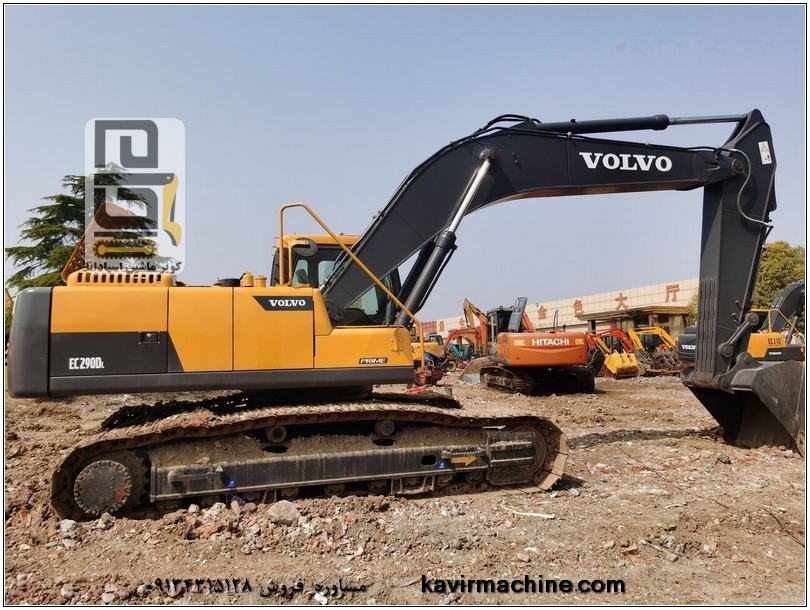 ظرفیت باکت بیل  290 ولوو چقدر است؟