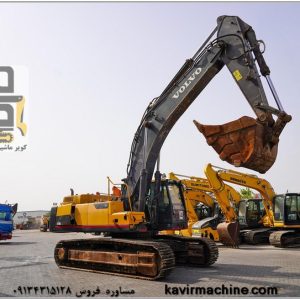 بیل مکانیکی ولوو EC480 در شرکت کویر ماشین اسپادانا