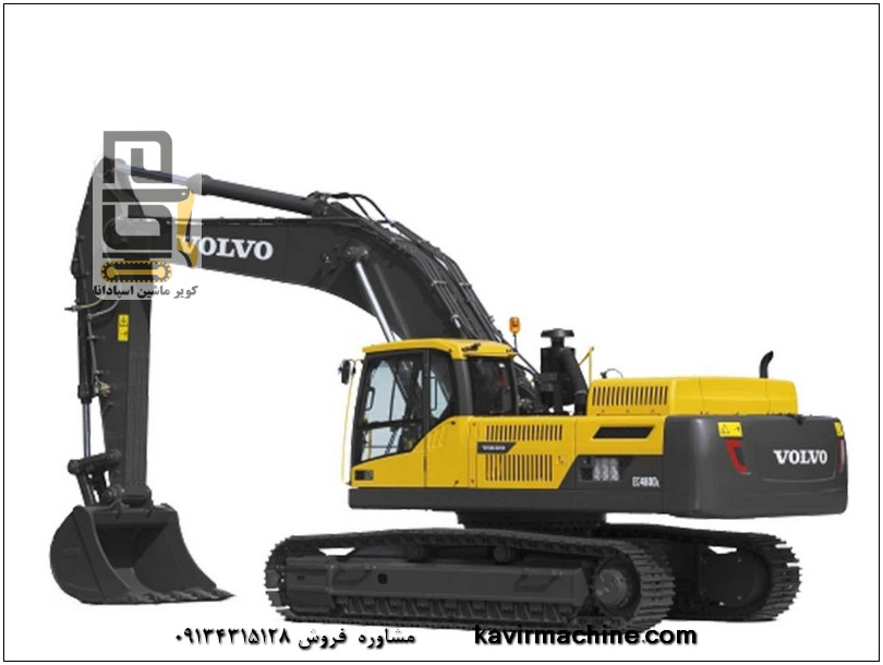مقایسه ولوو EC480 با سایر بیل‌های مکانیکی هم‌رده