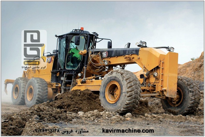 قیمت گریدر کاترپیلار 16G کارکرده