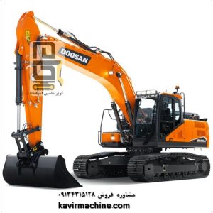 بیل مکانیکی دوسان DX225LC در شرکت کویر ماشین اسپادانا