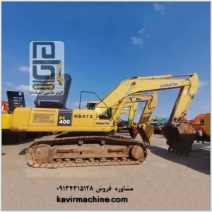 Komatsu PC400-6 Excavator at Kavir Mashin Espadana Company