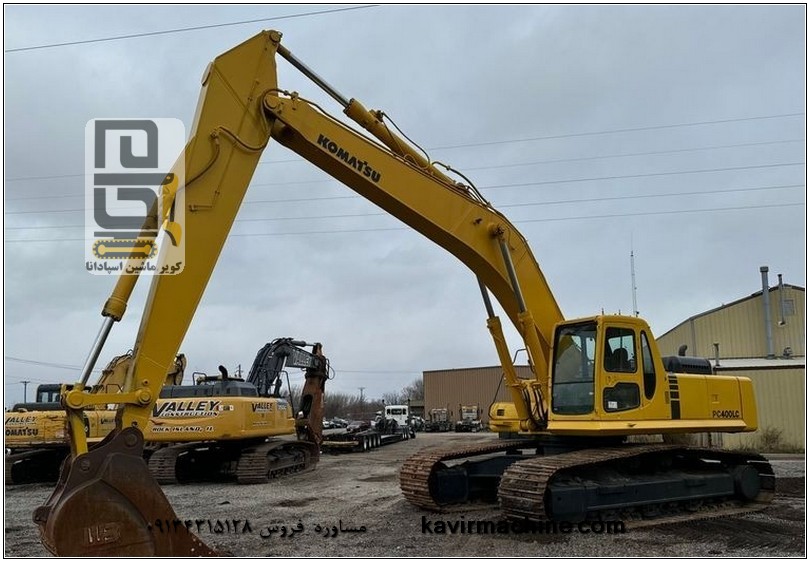 بیل مکانیکی کوماتسو ۴۰۰ خط ۶ | مشخصات فنی و قیمت بیل 400 11 خرید کوماتسو PC400-6
