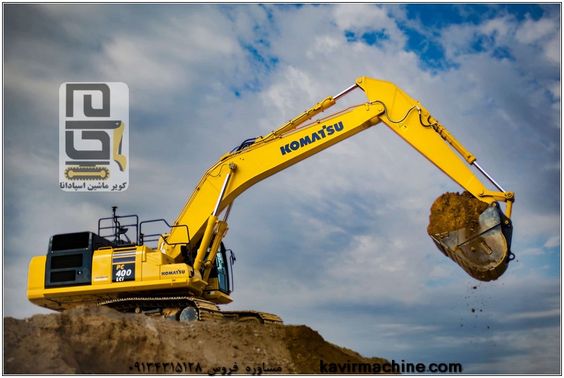 Komatsu PC400-7 mechanical excavator