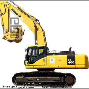 Komatsu PC400-7 Excavator at Kavir Mashin Espadana Company